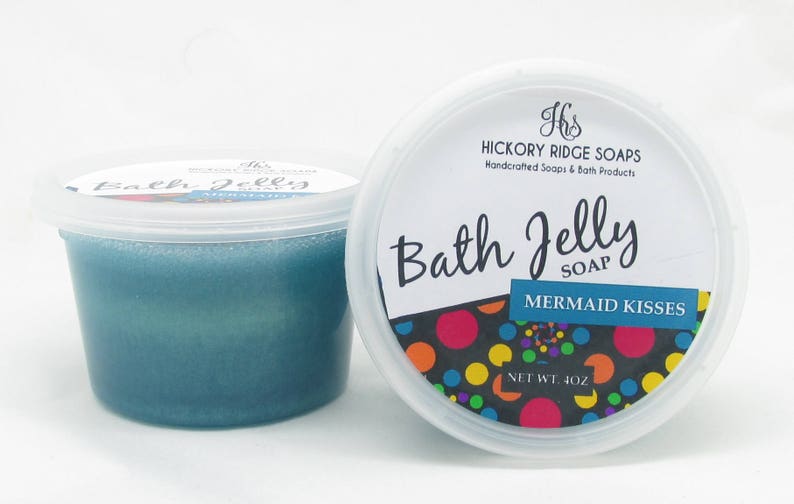Mermaid Kisses Bath Shower Jelly Soap Soap Jelly Shower Etsy