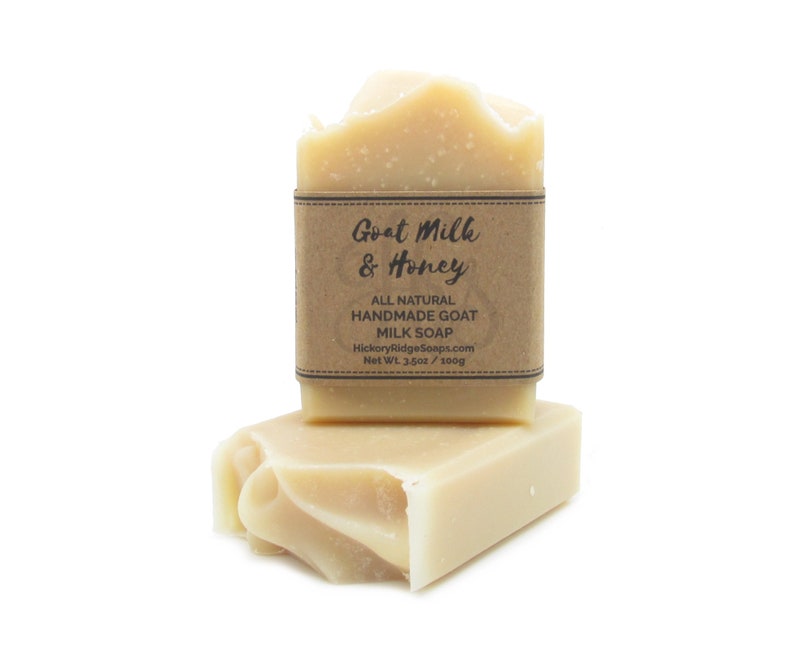 Goat Milk & Honey Natural Homemade Soap Olive Oil Soap Etsy