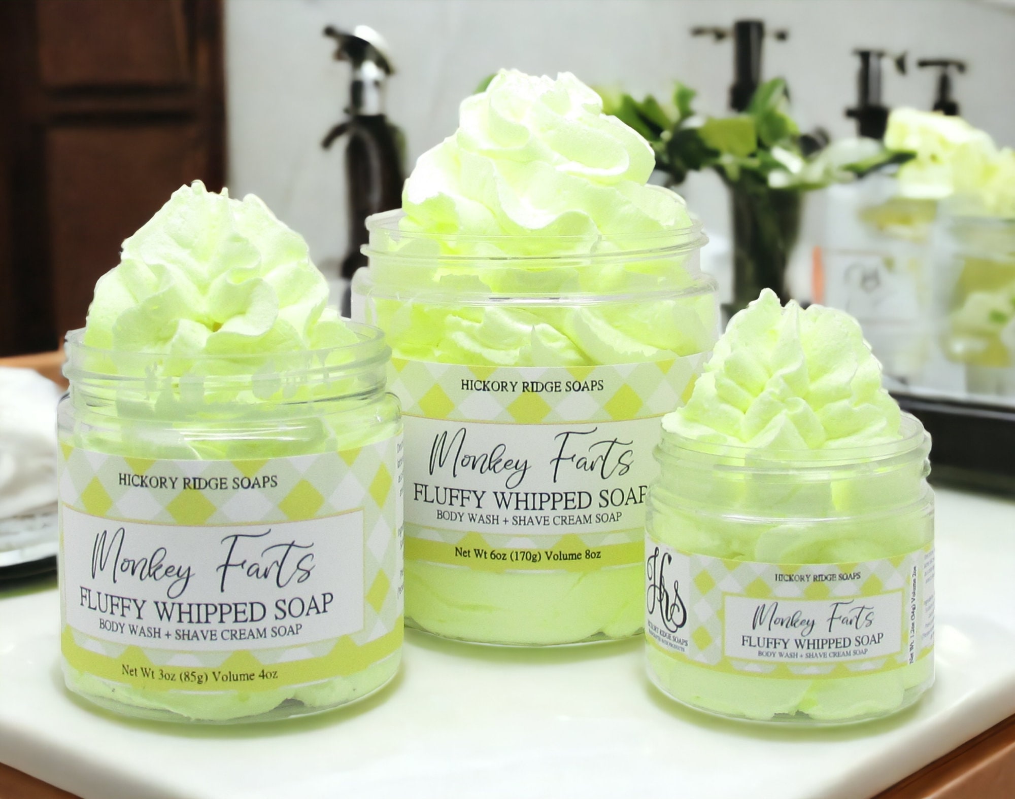 Fluffy Whipped Soap Body Frosting Monkey Farts Cream Soap, Body Wash, Bath  Soap, Bath Whip, Soaps, Vegan, Gift for Her, Favor, Gift - Etsy