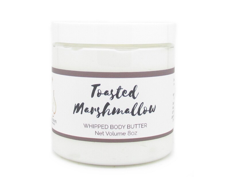 Natural Toasted Marshmallow Whipped Body Butter Lotion Body Etsy