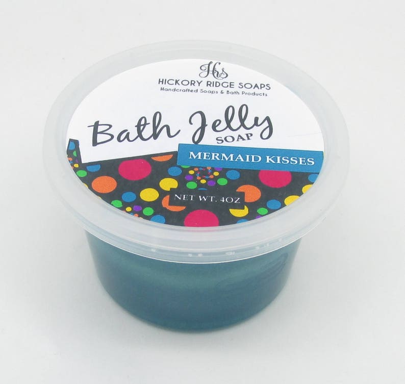 Mermaid Kisses Bath Shower Jelly Soap Soap Jelly Shower Etsy