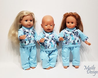 Tenue de poupées pour poupées de 45 cm/18", Baby Born sister, Baby Annabell, Anna-Liisa, Lissi Doll, American girl doll.