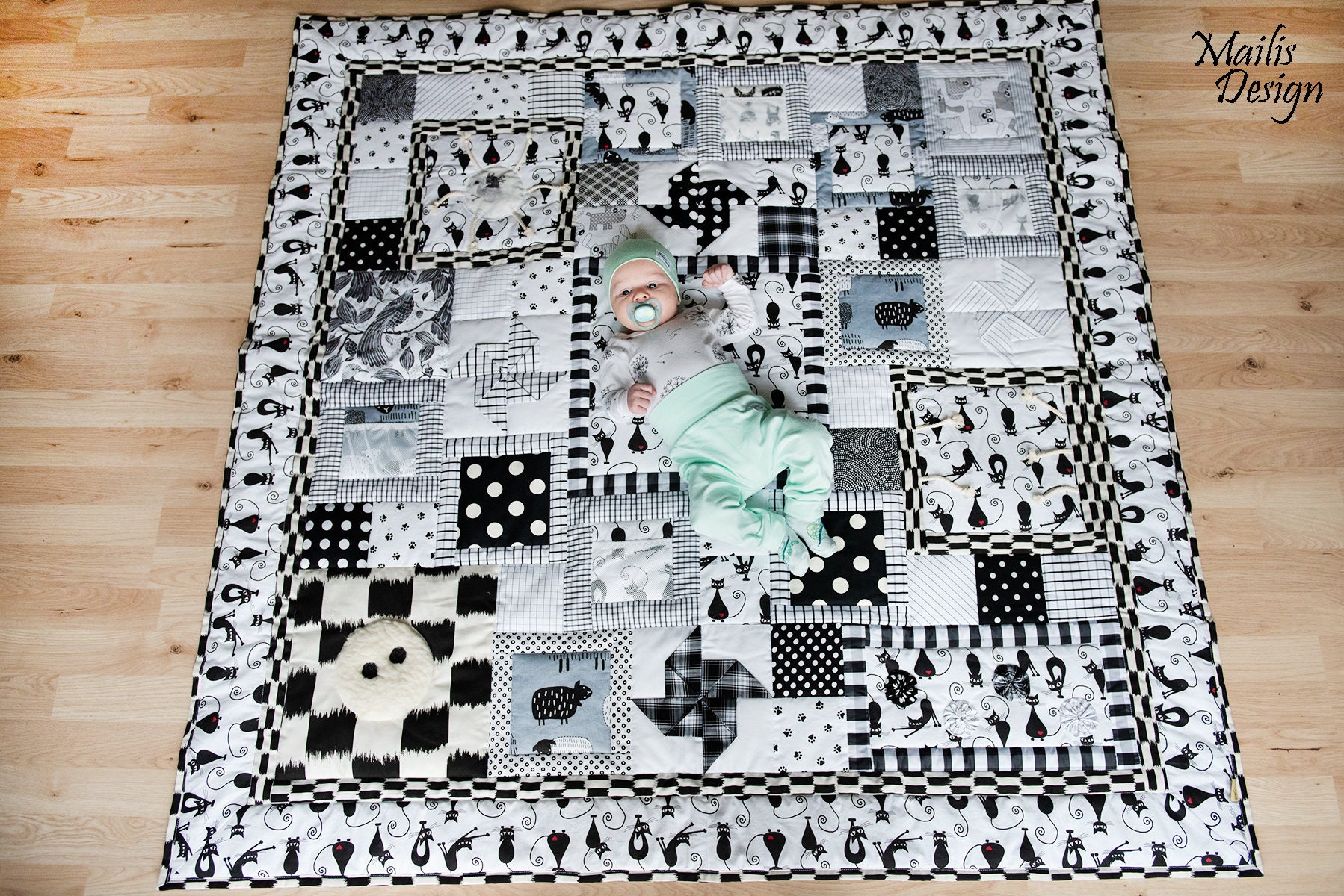 Sensory quilt baby best sale