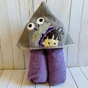 Boo Hooded Towel, Beach Towel, Bath Towel, Monsters