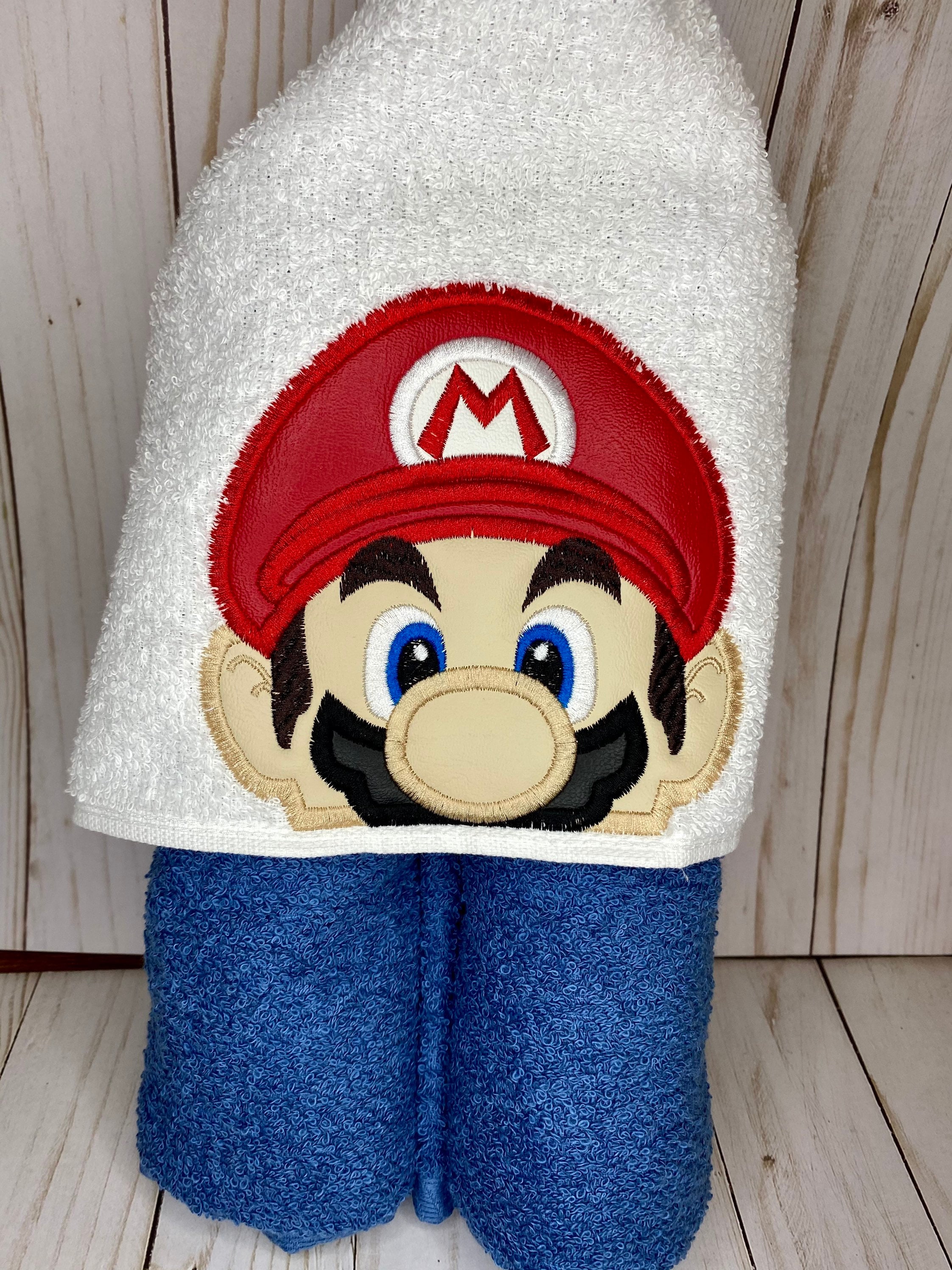 Toalha Super Mario Yoshi Personalizada com Nome