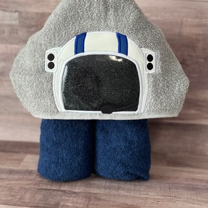 Astronaut Hooded Towel, Bath Towel, Beach Towel