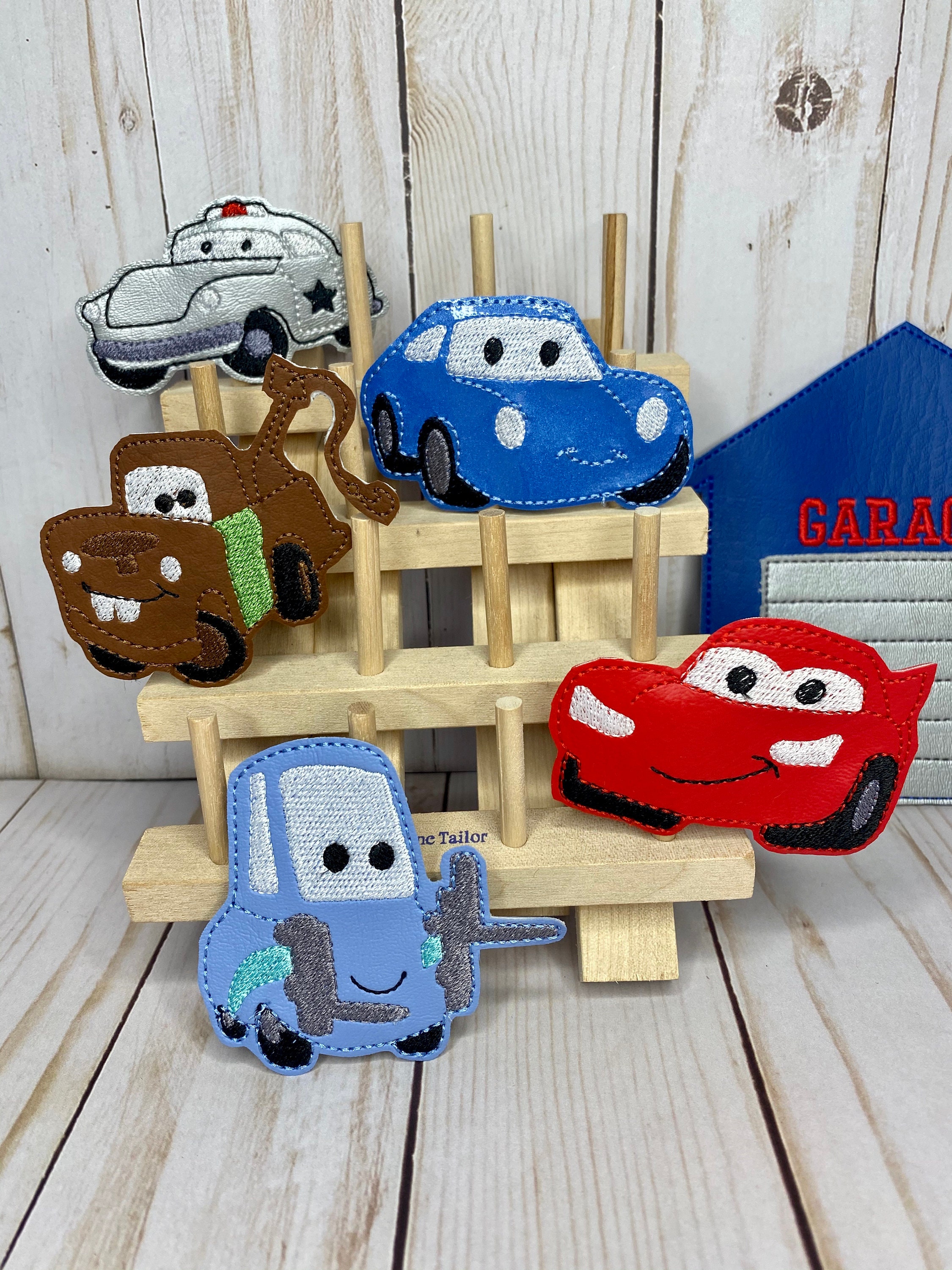 Cars Finger Puppets Etsy