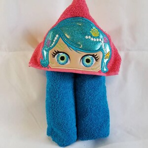 Mermaid Hooded Towel