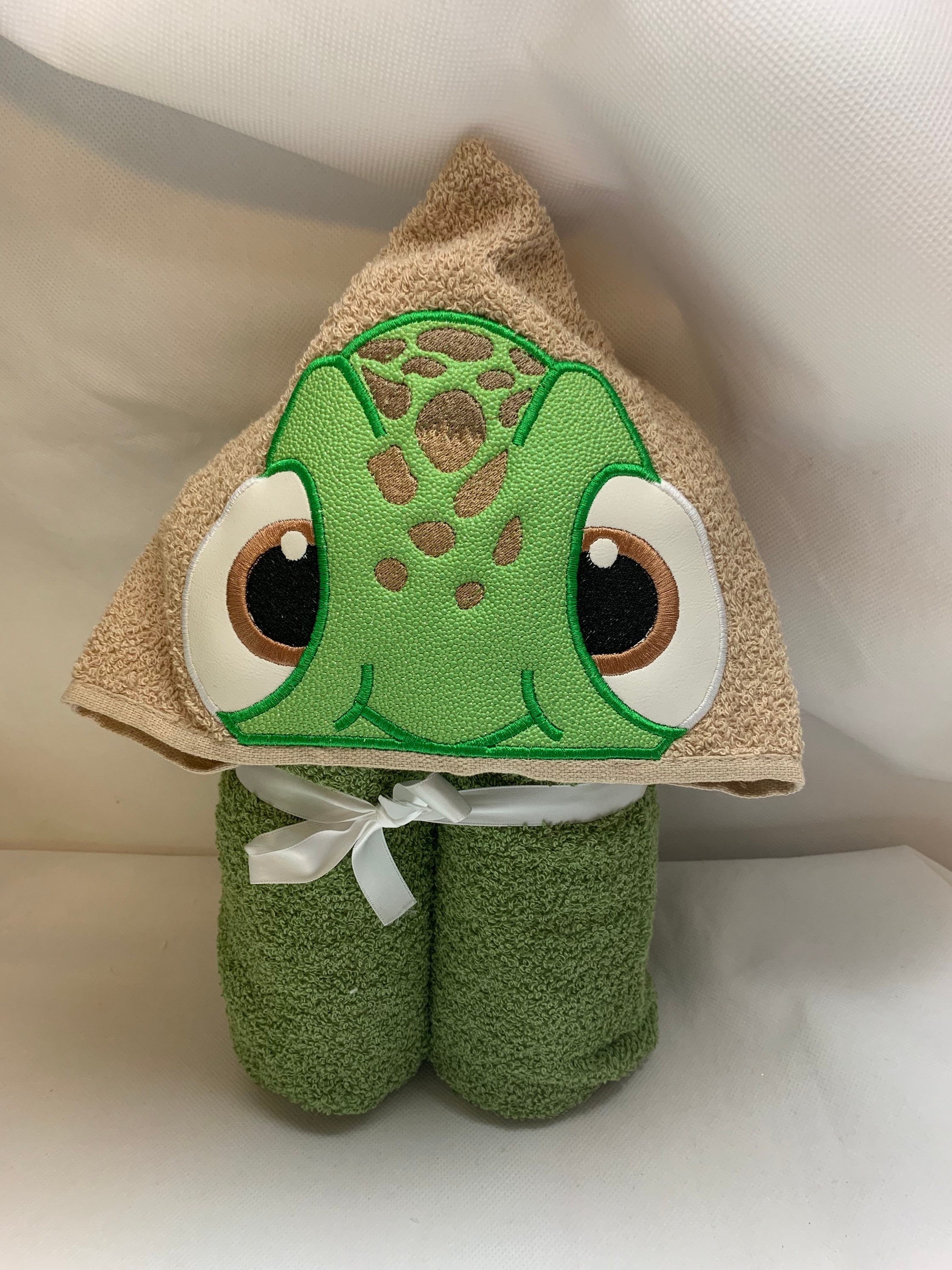 Baby Turtle Hooded Towel - Etsy