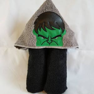 Hulk Hooded Towel