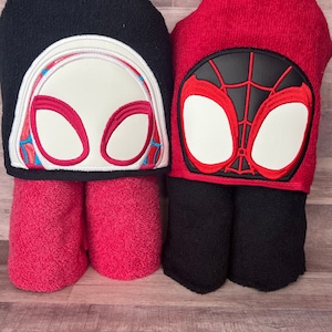 Spider, Kids, Hooded Towel, Bath Towel, Beach Towel