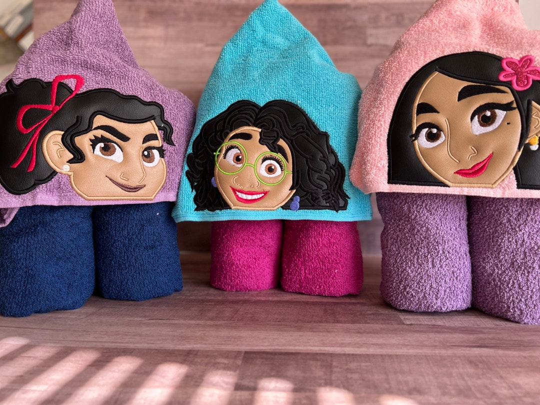 Encanto, Hooded Towel, Beach Towel, Bath Towel Etsy