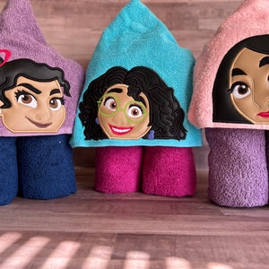 Encanto, Hooded Towel, Beach Towel, Bath Towel