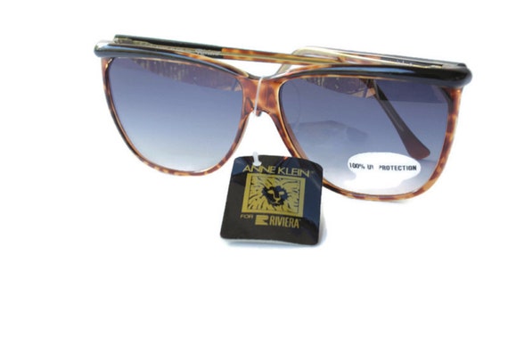 Vintage Anne Klein Riviera Sunglasses – Tortoise Shell  display picture 1