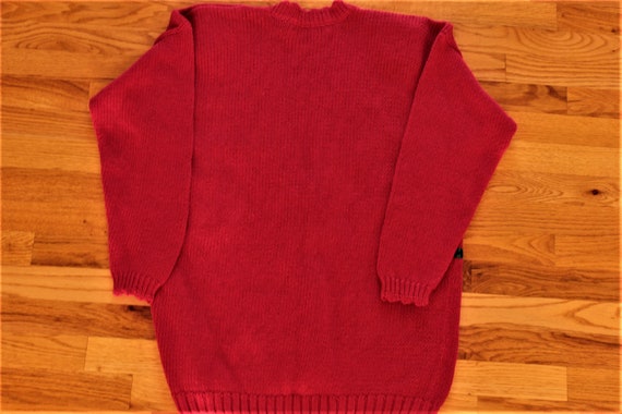 Sparkling, Colorful Red Ugly Christmas Cardigan S… - image 2
