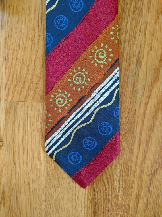 Vintage New Zealand Made Abstract Textured Men's … - image 5