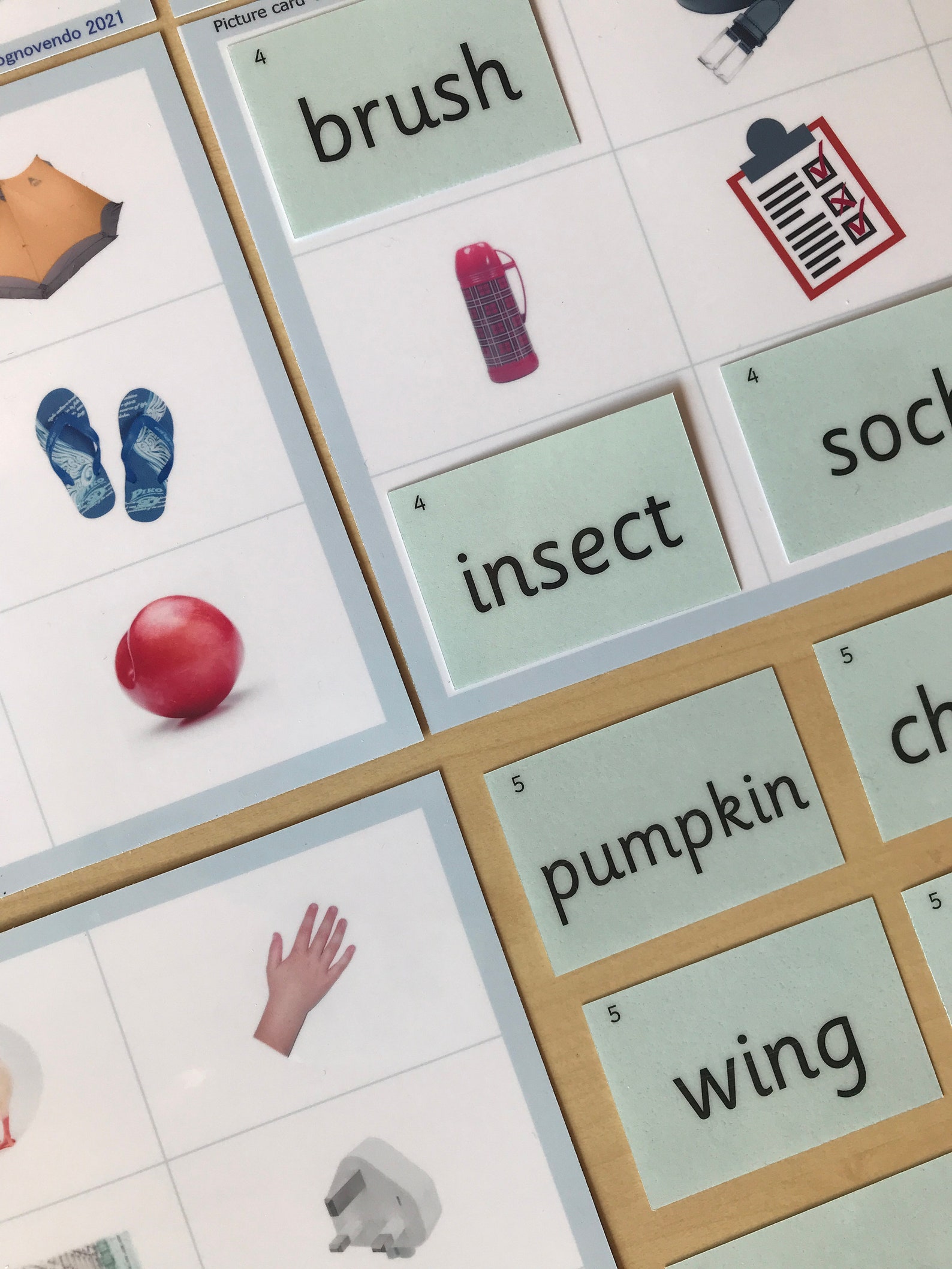 Montessori Language Blue series Picture cards Phonic blends | Etsy