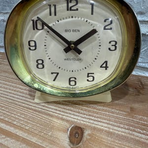 Vintage Big Ben  Alarm Clock by WESTCLOX