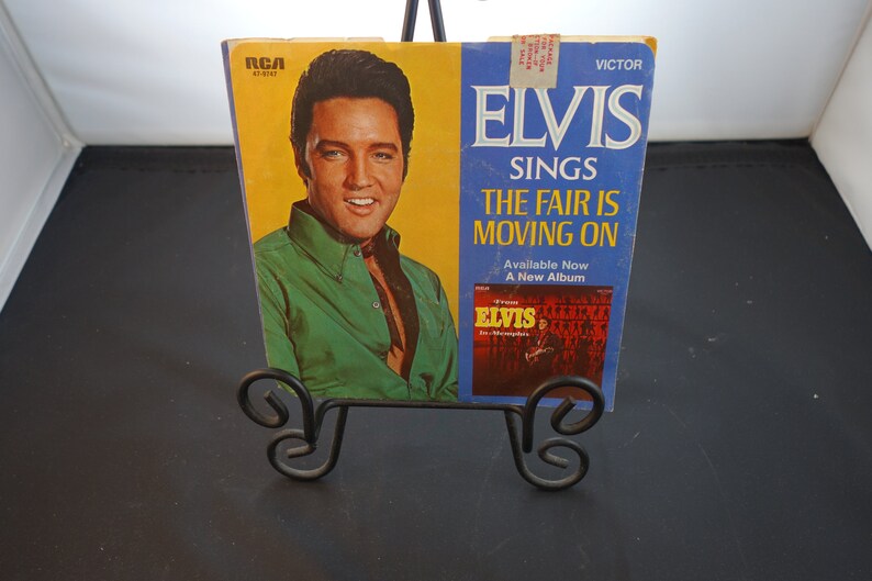 Elvis Sings Clean Up Your Own Backyard Vinyl 45 Record Etsy