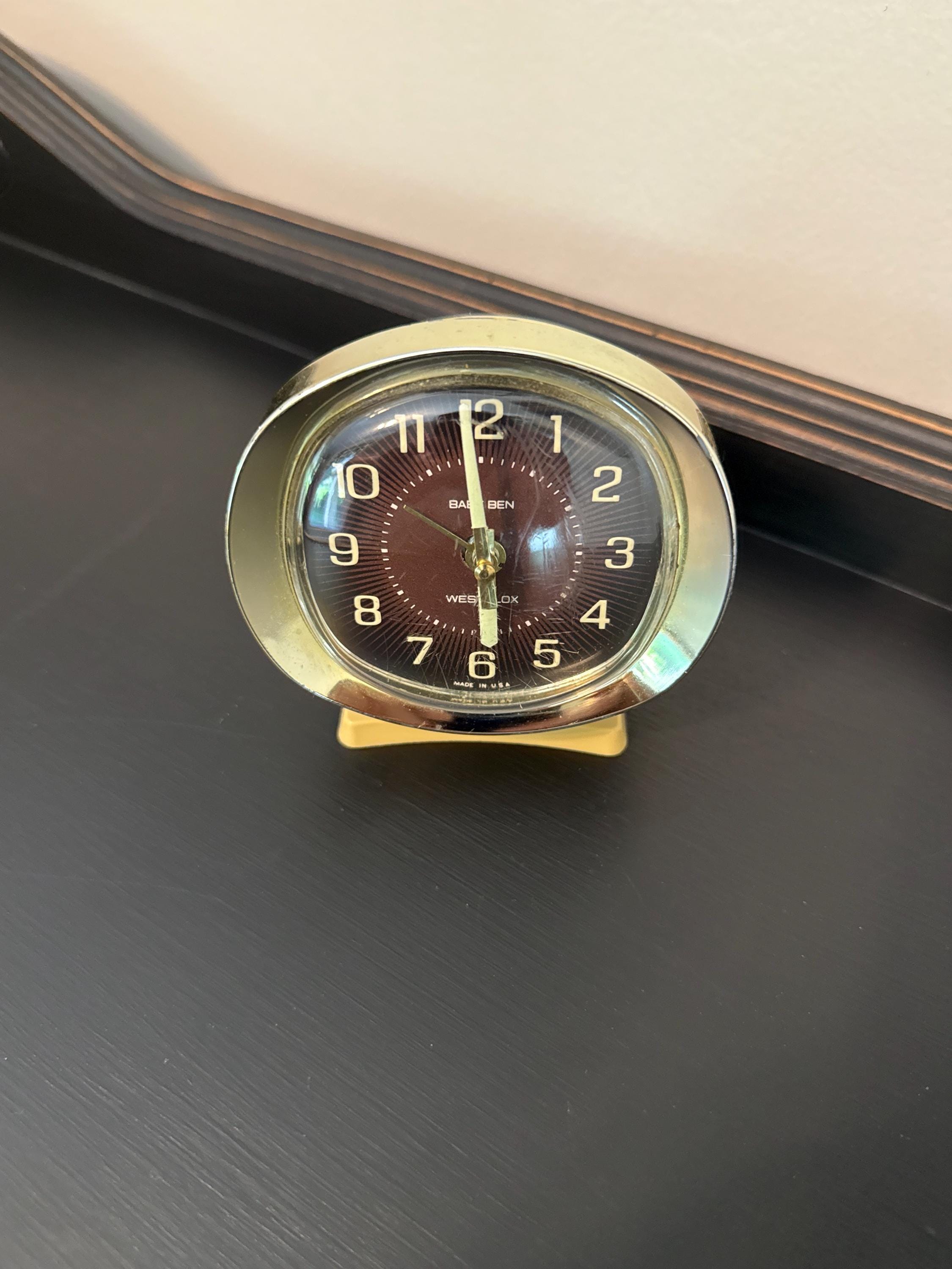 Westclox Vintage Alarm Clock - Etsy