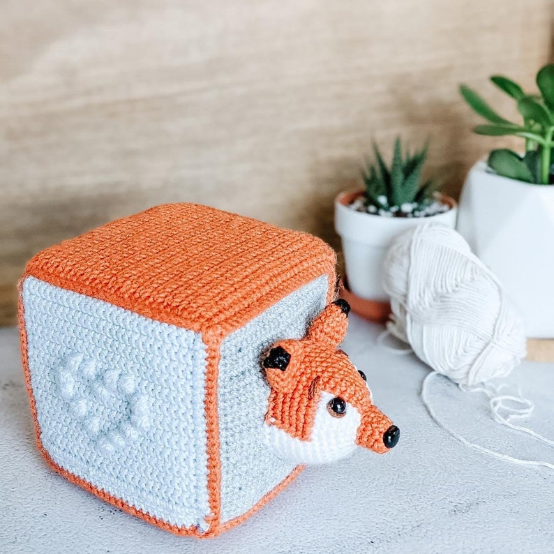 Amigurumi Stacking Blocks Pattern Amigurumi Crochet Pattern Amigurumi Moose Amigurumi Bear Amigurumi Fox Crochet Blocks Pattern image 9