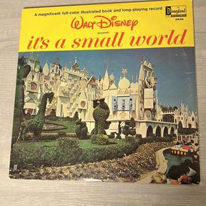 Walt Disney It&#39;s a Small World vinyl