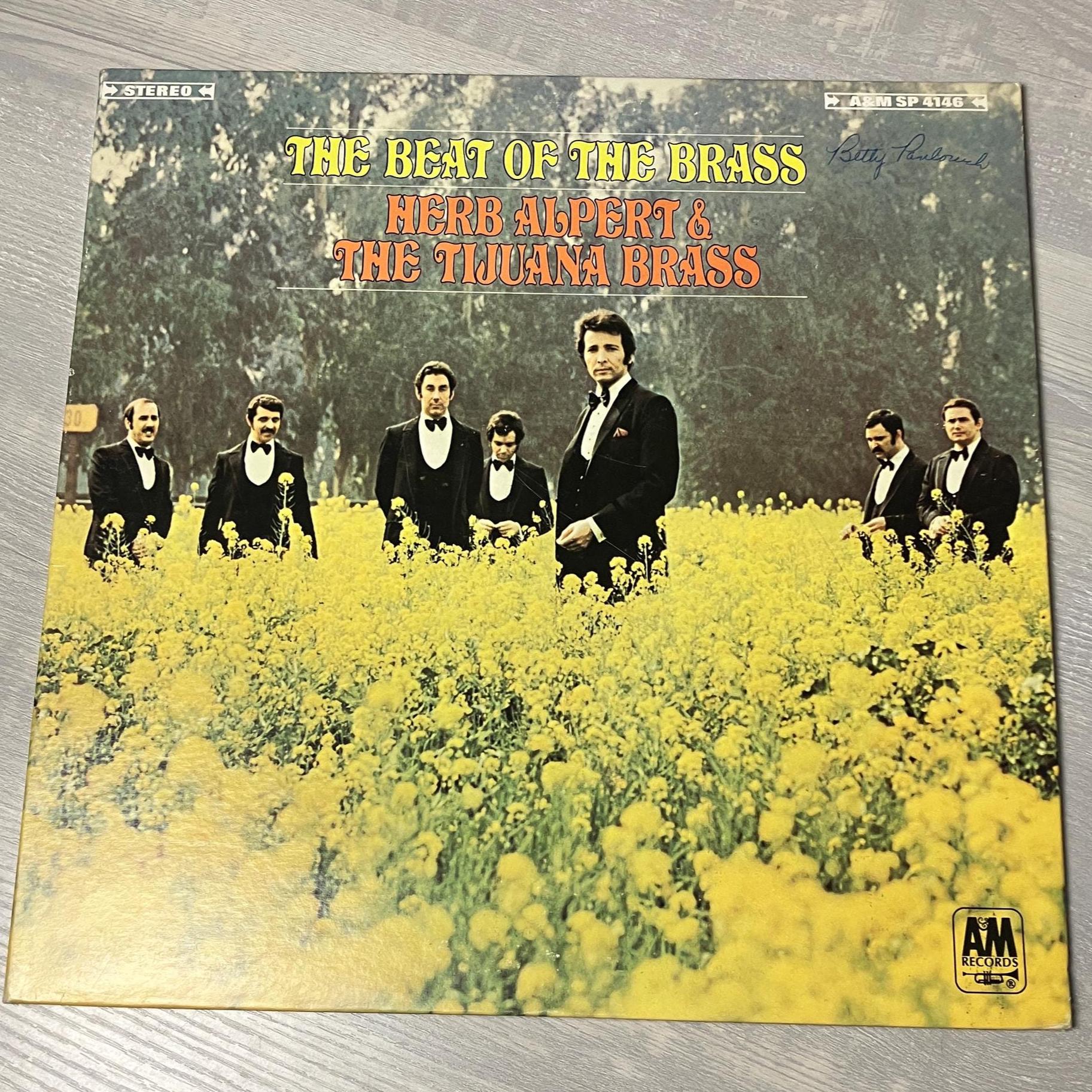 Herb Alpert & The Tijuana Brass - The Beat of the Brass vinyl