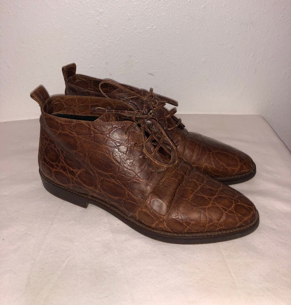 Women Size 6 1/2 Joan and David Brown Italian Boot