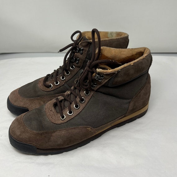 Men Size 12 Vintage Brown Donner Mountain Hiking … - image 1