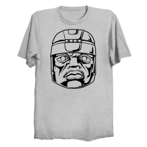 Olmec Head, olmeca playera, bold tee, mesoamerican