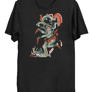 K&#39;awiil Maya, Bolon Tzacab, Tezcatlipoca