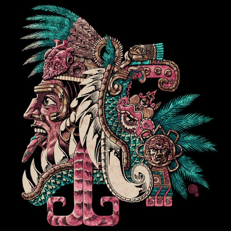 Serpent A Plumes Venere Par Les Mayas