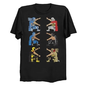 Luchadores t-shirt, luchador, lucha, Mexican wrestling