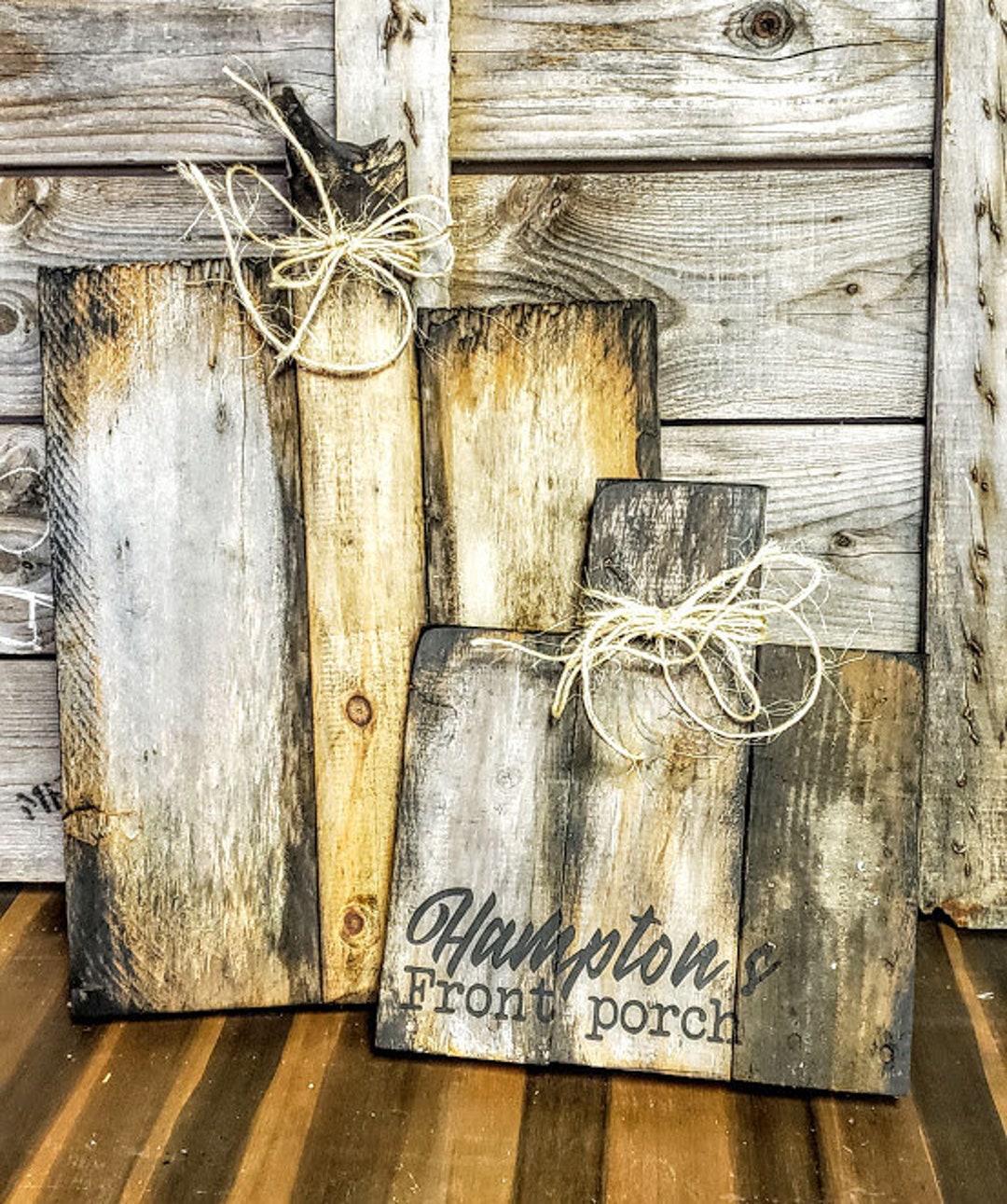 4 Rustic Reclaimed Wooden Pumpkins Set of FOUR. Fall Porch - Etsy
