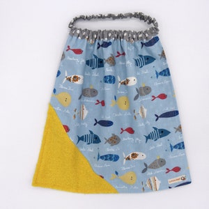 Napkin for canteen, school, waterproof, elasticated