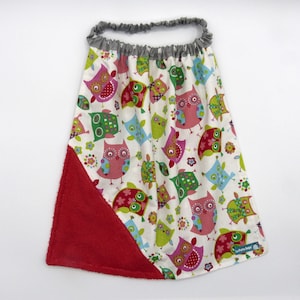 Napkin for canteen, school, waterproof, elasticated