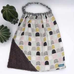 Napkin for canteen, school, waterproof, elasticated