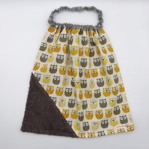 Napkin for canteen, school, waterproof, elasticated