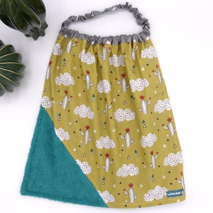 Napkin for canteen, school, waterproof, elasticated