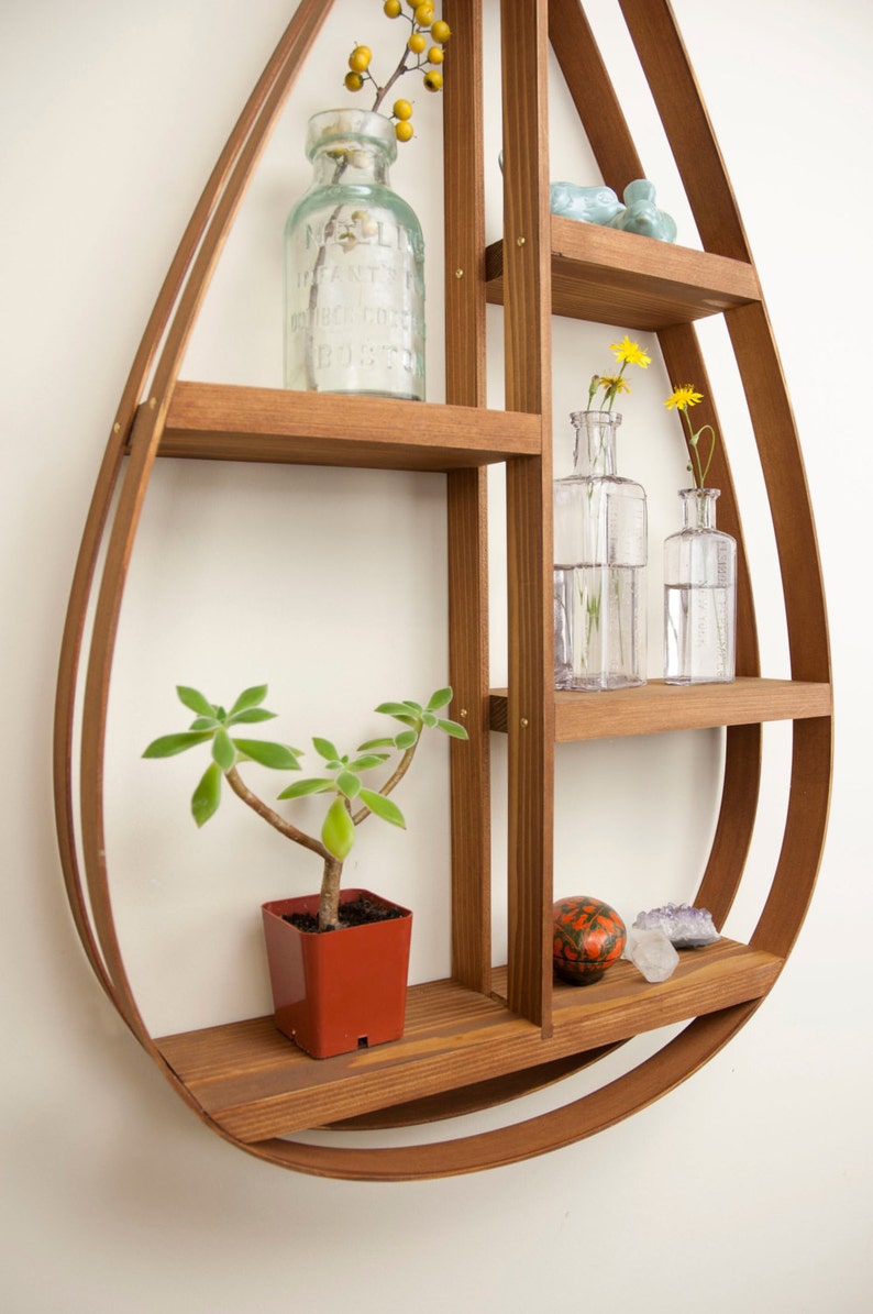 Mid Century Teardrop Shelf Mid Century modern Mid century ...