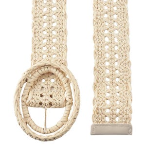 Raffia belt - Accessories