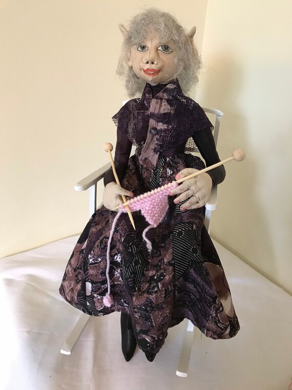 old lady barbie doll