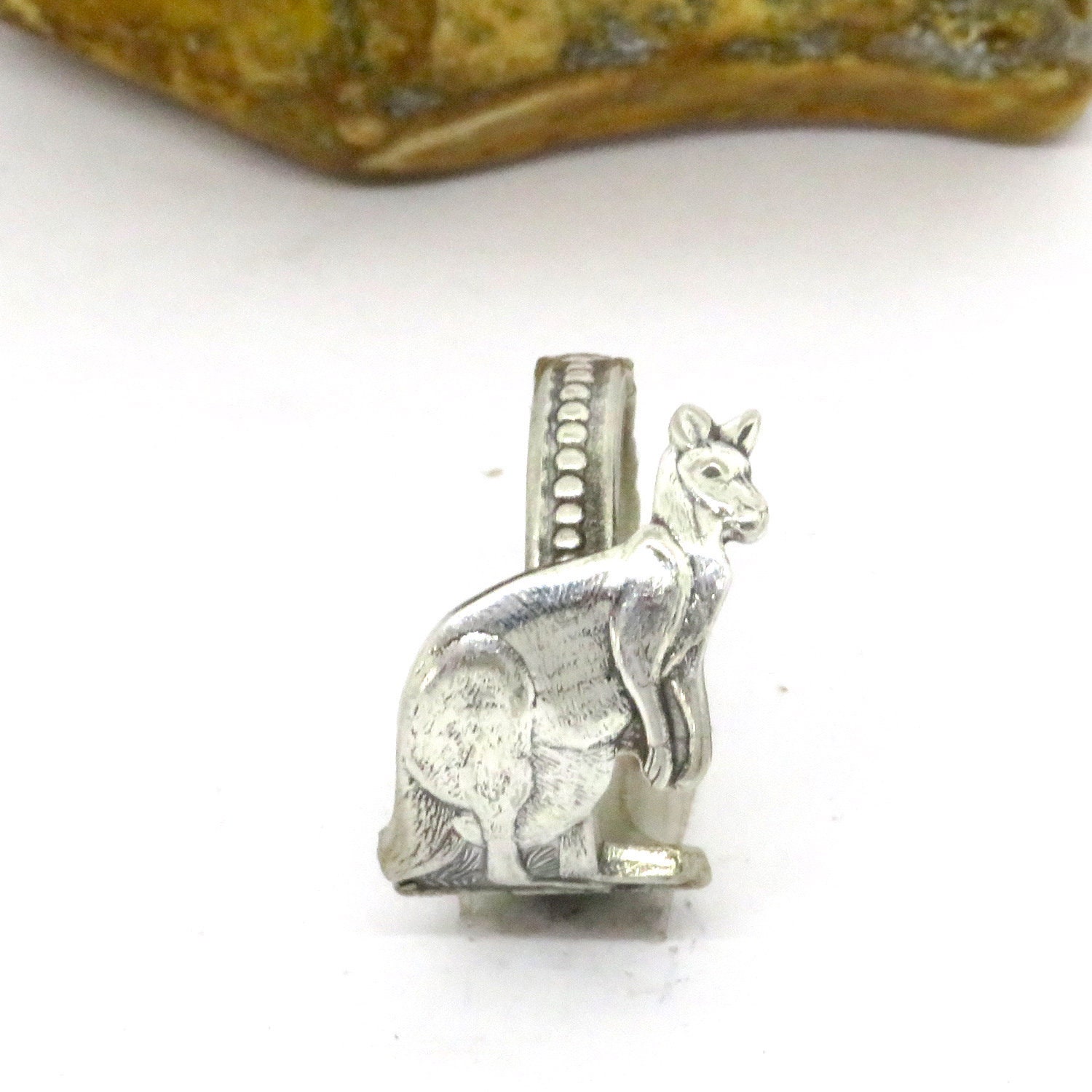 Kangaroo ringspoon ring Near to your heart ring vintage Etsy