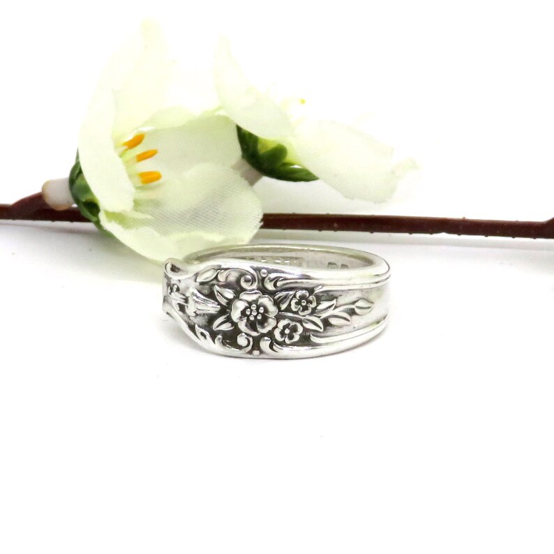 rose spoon ring