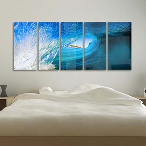 Wave Wall Art Print on Metal image 2