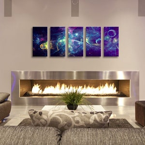 Metal Wall Art Cosmos image 3