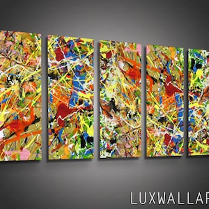 Metal Wall Art Home Decor Sculpture Pollock 6