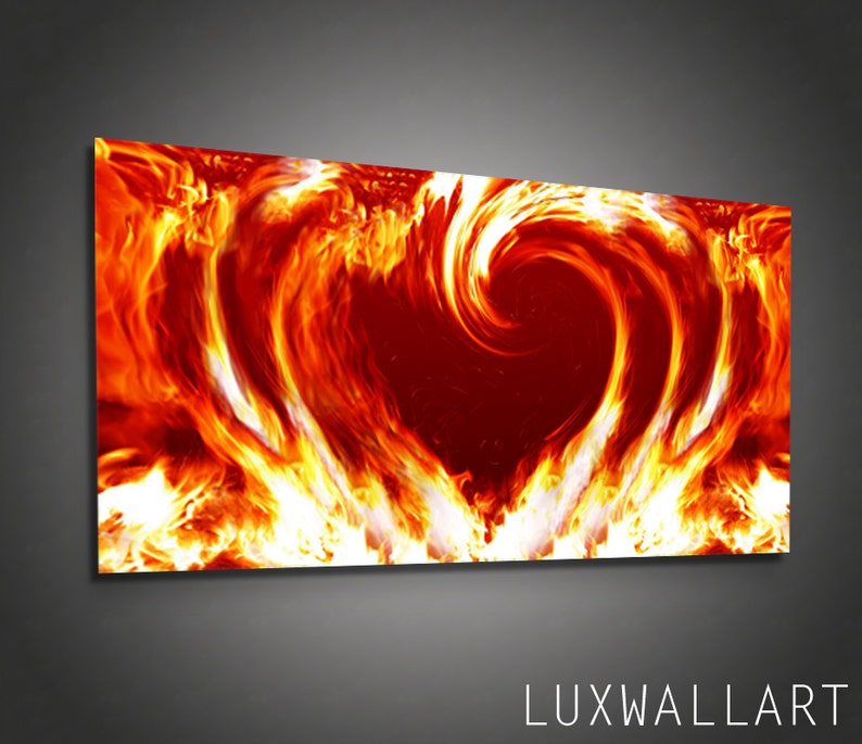 Metal Wall Art Canvas Abstract Modern Contemporary Painting Etsy