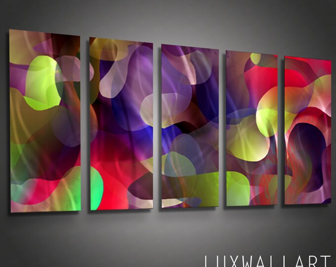 The Colors Metal Wall Art Ready to Hang - Etsy