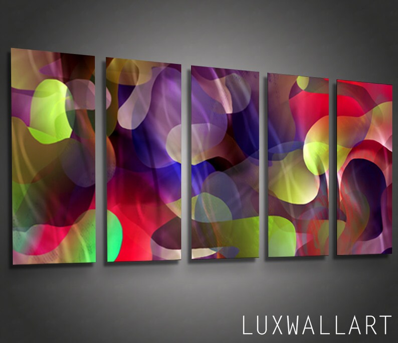 The Colors Metal Wall Art Ready To Hang